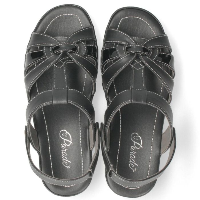 サンダル レディース 靴 コンフォートサンダル 2way 軽量 クッション性 ストラップ 屈曲性 履きやすい 3E PA1752 parade パレード