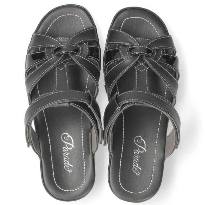 サンダル レディース 靴 コンフォートサンダル 2way 軽量 クッション性 ストラップ 屈曲性 履きやすい 3E PA1752 parade パレード