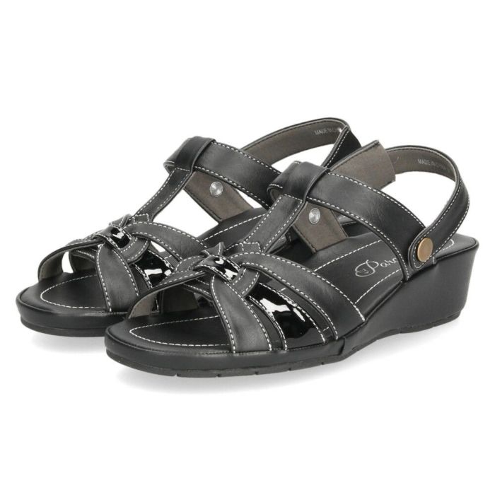 サンダル レディース 靴 コンフォートサンダル 2way 軽量 クッション性 ストラップ 屈曲性 履きやすい 3E PA1752 parade パレード