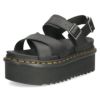 ドクターマーチン サンダル レディース VOSS II QUAD 30717001 ブラック プラットフォーム ストラップサンダル 黒 厚底 Dr.Martens
