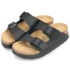 ビルケンシュトック サンダル レディース BIRKENSTOCK Papillio パピリオ アリゾナ フレックス プラットフォーム 黒 白 茶色