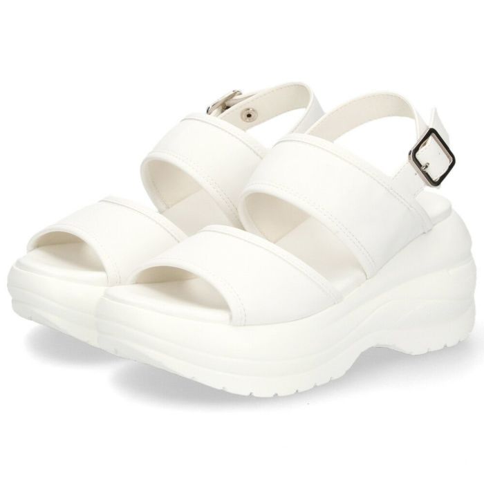 サンダル レディース 厚底 ベルト ストラップ スポーツサンダル 黒 白 太ベルト 歩きやすい スポサン Parade パレード 836