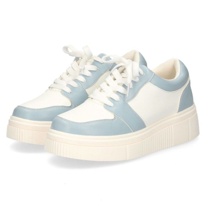 スニーカー レディース 靴 ローカット 厚底 ボリュームソール バイカラー カジュアル スタイルアップ 軽量 Parade CT-7433 パレード