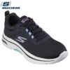 スケッチャーズ レディース スニーカー SKECHERS ゴーウォーク アーチフィット 2.0 ウォーキング シューズ 125314 BKMT TPMT ブラック トープ メッシュ 普通幅