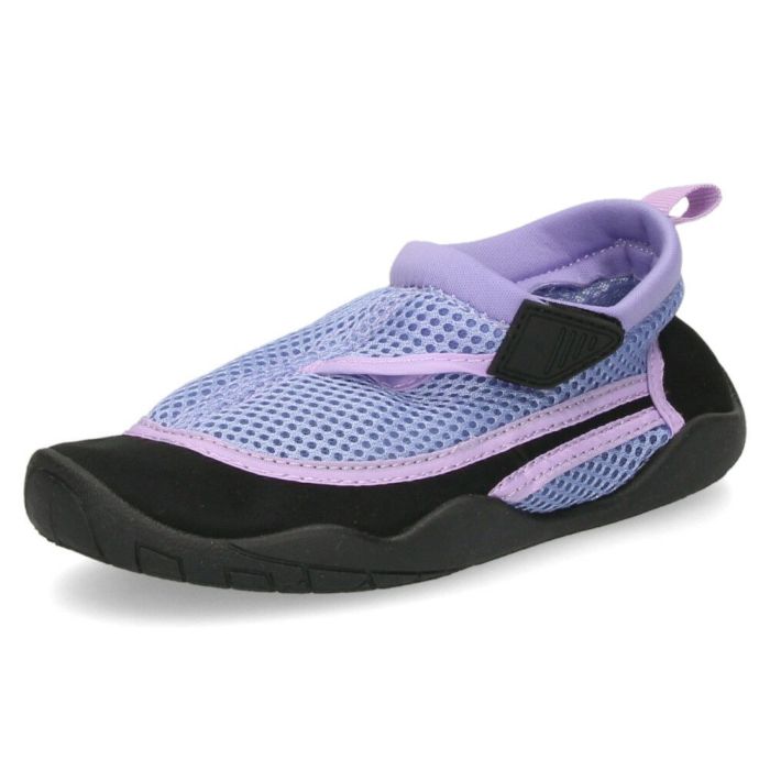 アクアシューズ キッズ ジュニア 水陸両用 ブラック 黒 パープル ブルー  滑らない マリンシューズ 軽量 通気性 速乾 アウトドア Speed Function AQ004