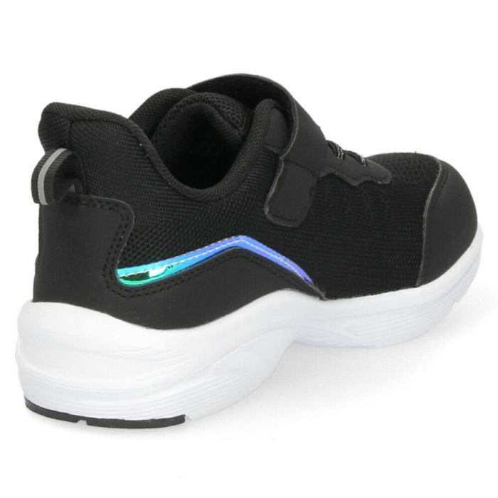 キッズ スニーカー 防水 厚底 シューズ 女の子 ジュニア 運動靴 ベルクロ 靴 履きやすい ブラック パープル 黒 8030 パレード Parade