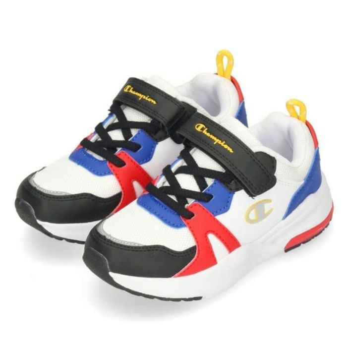 チャンピオン キッズ ジュニア スニーカー 男の子 女の子 子供靴 軽量 学校 通学 マジックテープ ランプ アップ  B PS Champion S32673