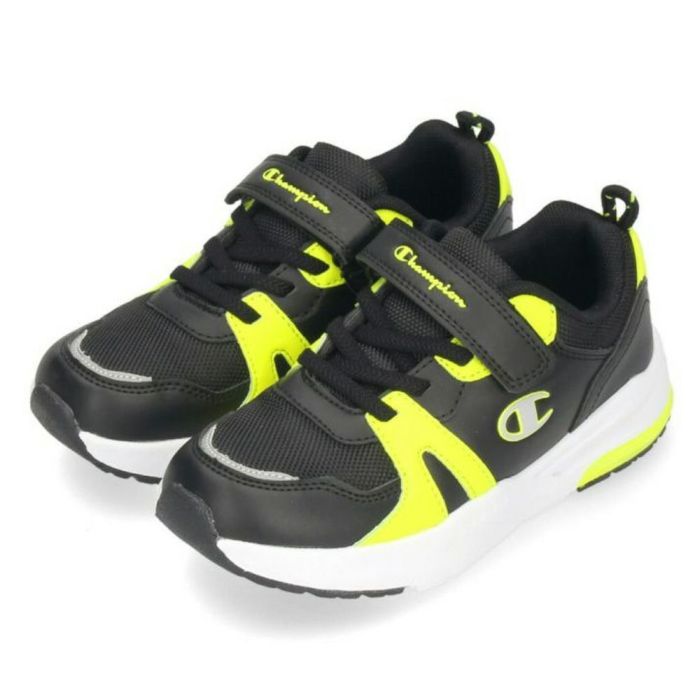 チャンピオン キッズ ジュニア スニーカー 男の子 女の子 子供靴 軽量 学校 通学 マジックテープ ランプ アップ  B PS Champion S32673