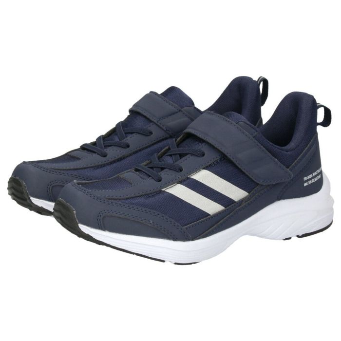 キッズ スニーカー 防水 子供 軽量 シューズ 男の子 ジュニア 運動靴 ベルクロ 靴 履きやすい ブラック ネイビー 黒 紺 PD8020 パレード Parade