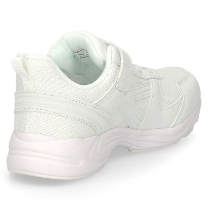 上履き 白 男の子 女の子 上靴 ゆったり 3E キッズ ジュニア スニーカー 子供 小学校 運動靴 通学靴 軽い スクールシューズ 8011 パレード Parade