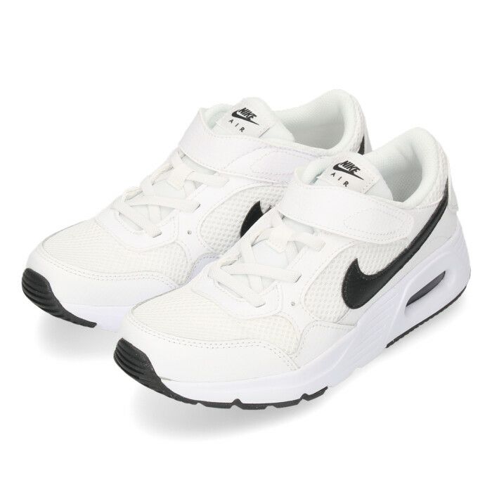 ナイキ キッズ ジュニア スニーカー エア マックス SC  (PSV) NIKE AIR MAX SC (PSV) CZ5356-102 ホワイト クッション性 耐久性 軽量