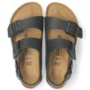 ビルケンシュトック サンダル BIRKENSTOCK レディース ミラノ ブラック 黒 0034791 レギュラー 幅広 靴 合成皮革 Milano