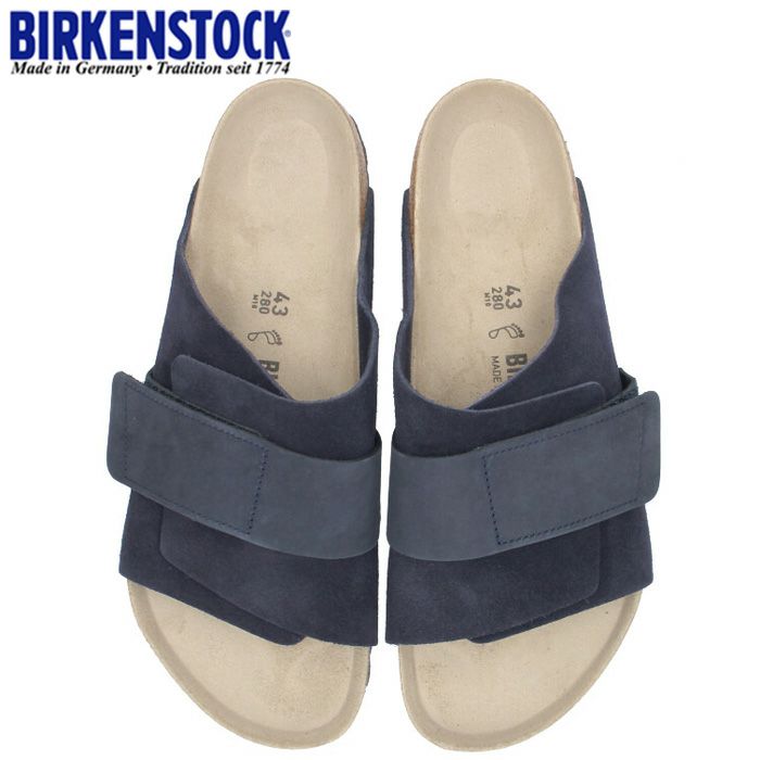 BIRKENSTOC ビルケンシュトック サンダル メンズ キョウト 1020751 ミッドナイト 幅広 レギュラー幅 レザー スエード Kyoto MIDNIGHT