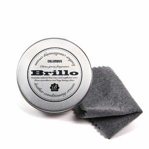 ブリオ レザーコンディショニングクリーム クロス付き コロンブス COLUMBUS 靴 お手入れ 保革 ツヤだし 29210