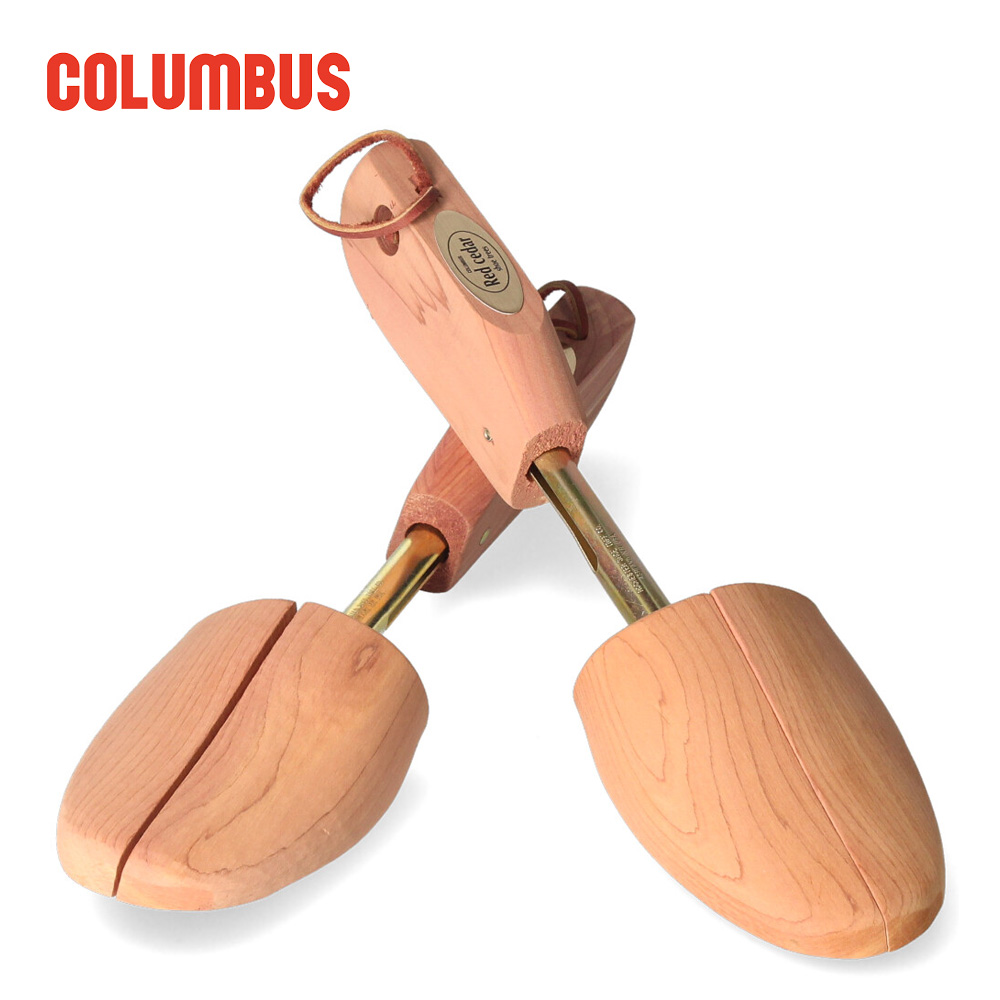 コロンブス レッドシダーシュートリー Red cedar shoe trees シューズキーパー 天然木 男性用