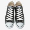 コンバース レザー オールスター OX ローカット LEA ALL STAR OX ホワイト ブラック ブラックモノ スニーカー CONVERSE 10905 10906 43487