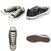 コンバース レザー オールスター OX ローカット LEA ALL STAR OX ホワイト ブラック ブラックモノ スニーカー CONVERSE 10905 10906 43487