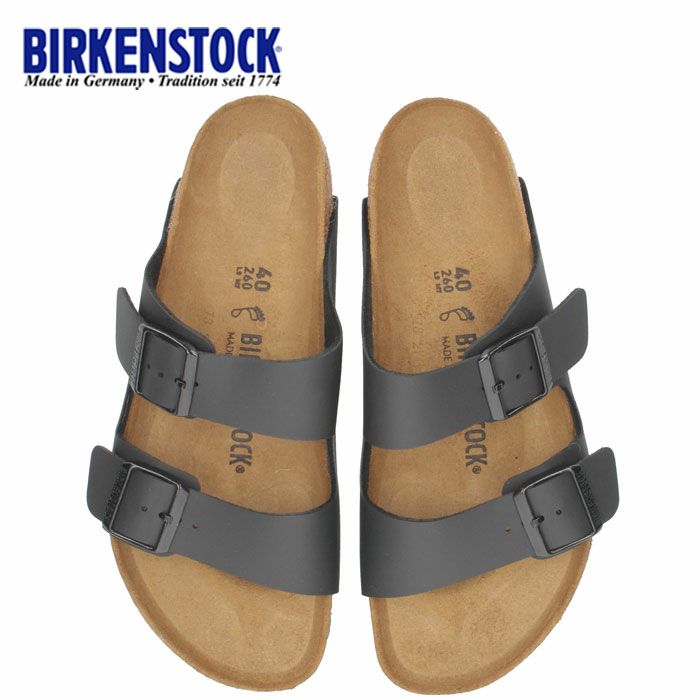 ビルケンシュトック BIRKENSTOCK アリゾナARIZONA 0051791 メンズ レディース サンダル ブラック 黒 幅広 レギュラー