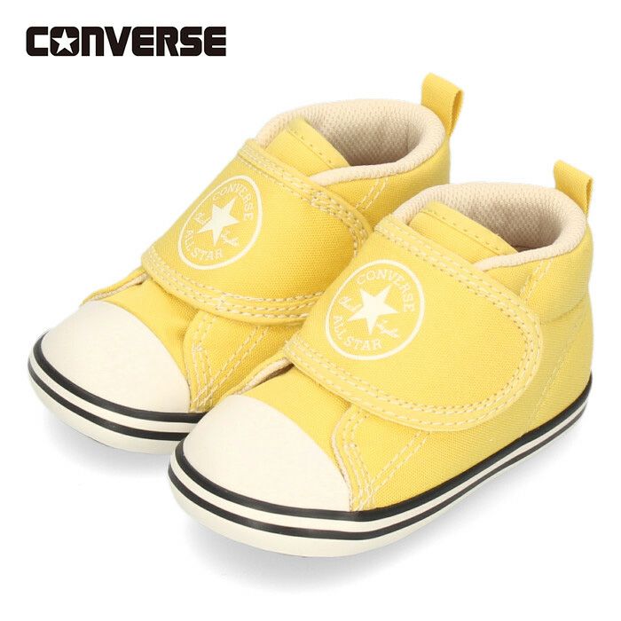 コンバース CONVERSE スニーカー ベビー キッズ ベビーオールスター N イージーベルト V-1 37302320 イエロー シューズ 子供靴 セール