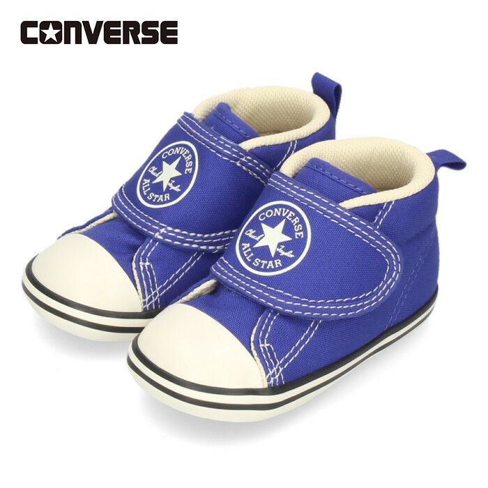 コンバース CONVERSE スニーカー ベビー キッズ ベビーオールスター N イージーベルト V-1 37302321 コバルトブルー シューズ 子供靴