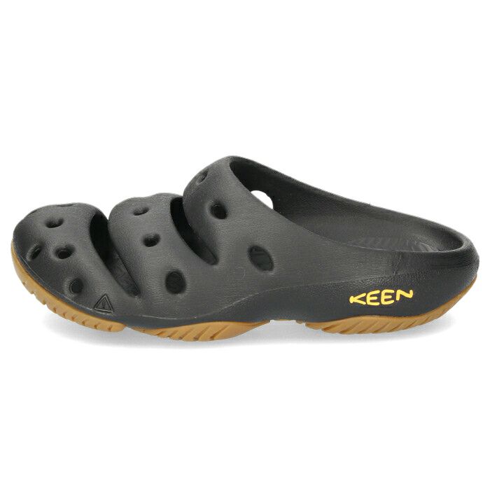 KEEN キーン メンズ サンダル Yogui ヨギ 1001966 Black 黒 ブラック クロッグ スリッポン