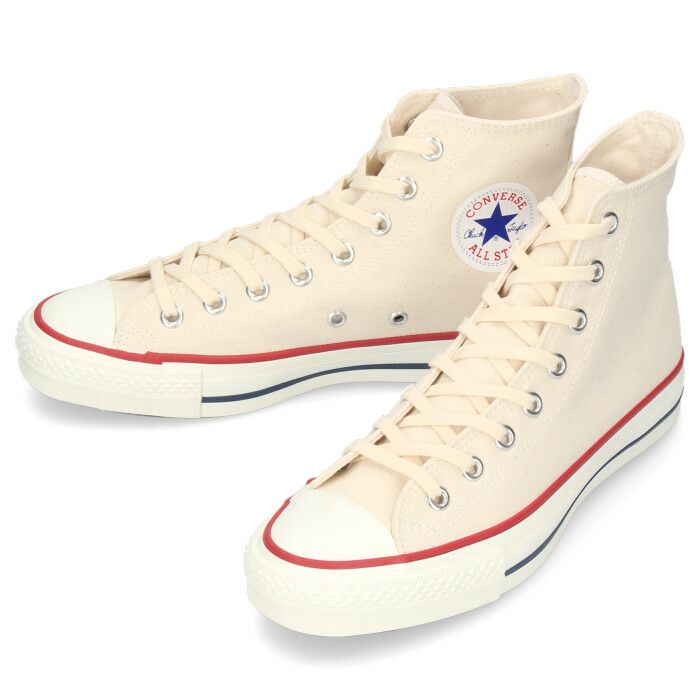 コンバース スニーカー メンズ レディース オールスター キャンバス J HI ハイカット 日本製 ホワイト ブラック ナチュラルホワイト 定番 made in japan CONVERSE