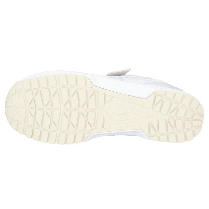 安全靴 ミズノ MIZUNO オールマイティCS ベルトタイプ C1GA1711 ホワイト ブラック レディース ワーキング スニーカー 白 黒 作業靴 女性用 3E