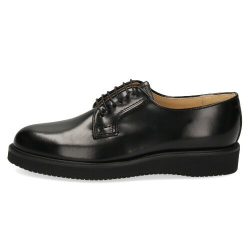 HARUTA ハルタ ポストマンタイプシューズ 711P 黒 メンズ カジュアルシューズ 靴 本革 3E 外羽根式 プレーントゥ 日本製 ブラック