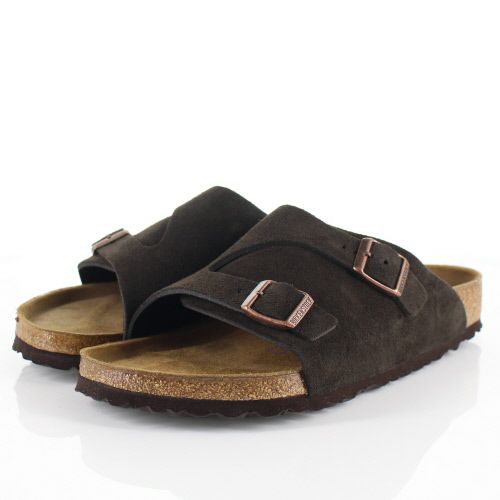 ビルケンシュトック BIRKENSTOCK チューリッヒ レディース メンズ ZURICH BS 1009530 幅広 サンダル スエード モカ ブラウン 国内正規品