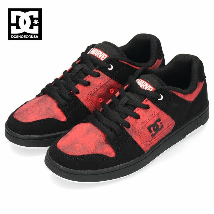 DC Shoes スニーカー メンズ ディーシーシューズ DP MANTECA 4 DM226104 デッドプール マンテカ 4 BLR ブラック レッド 靴