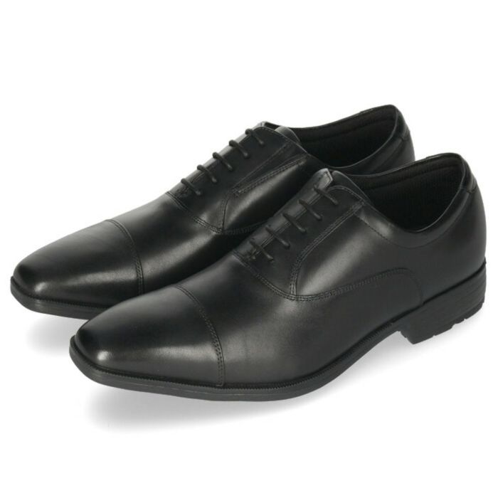 texcy luxe テクシーリュクス ビジネスシューズ 7010 メンズ 本革 革靴 幅広 甲高 3E 4E 黒 ストレートチップ プレーントゥ スリッポン フレキシブルドレス