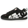 DC Shoes スニーカー メンズ ディーシーシューズ DP CT GRAFFIK DM226102 デッドプール コート グラフィック XKWR ブラック ホワイト レッド 靴