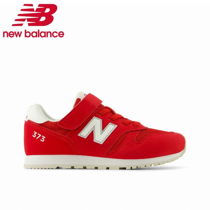 ニューバランス スニーカー new balance キッズ ジュニア YV373AR2M レッド 靴 子供靴 ローカット ベルクロ 履きやすい