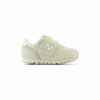 ニューバランス キッズ スニーカー ベビー シューズ 男の子 女の子 new balance IZ373 オフホワイト 子供 靴 面ファスナー 軽量 屈曲ソール IZ373AT2W 白