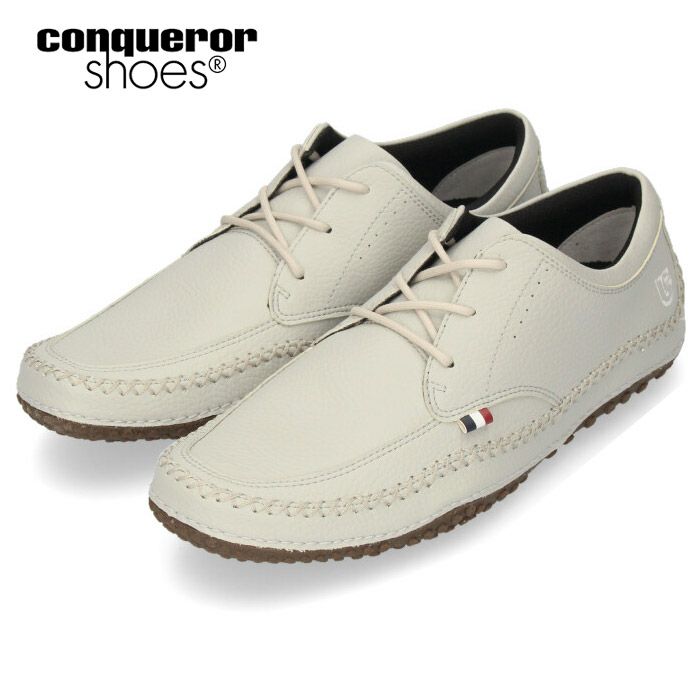 コンカラーシューズ ヘラ クールグレー HELLA COOL GRAY メンズ スニーカー カジュアル ドライビングシューズ ローカット 344 conqueror shoes