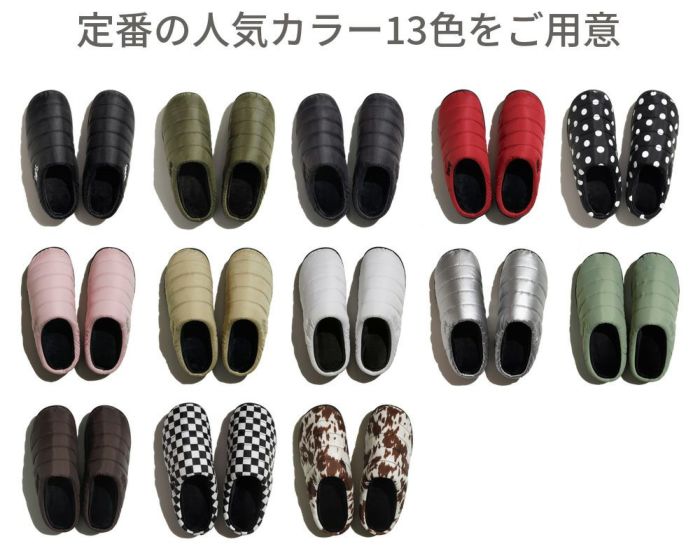 【正規販売店】 SUBU サンダル スブ 冬用サンダル メンズ レディース スリッポン 冬秋 スリッパ ダウンスリッパ ルームシューズ 外履き 内履き 撥水 防汚 ダウンサンダル ボア 起毛 もこもこ あったかい サボ