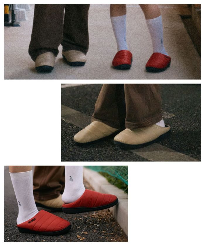 【正規販売店】 SUBU サンダル スブ 冬用サンダル メンズ レディース スリッポン 冬秋 スリッパ ダウンスリッパ ルームシューズ 外履き 内履き 撥水 防汚 ダウンサンダル ボア 起毛 もこもこ あったかい サボ