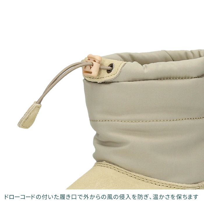 ブーツ レディース 防水 防寒 スノーブーツ ラバーダック カッシュスタイル 6302 黒 ブラック グレー 厚底 ウインターブーツ アウトドア RUBBER DUCK