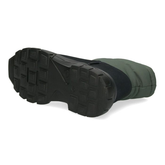 ブーツ レディース 防水 防寒 スノーブーツ ラバーダック カッシュスタイル 6302 黒 ブラック グレー 厚底 ウインターブーツ アウトドア RUBBER DUCK