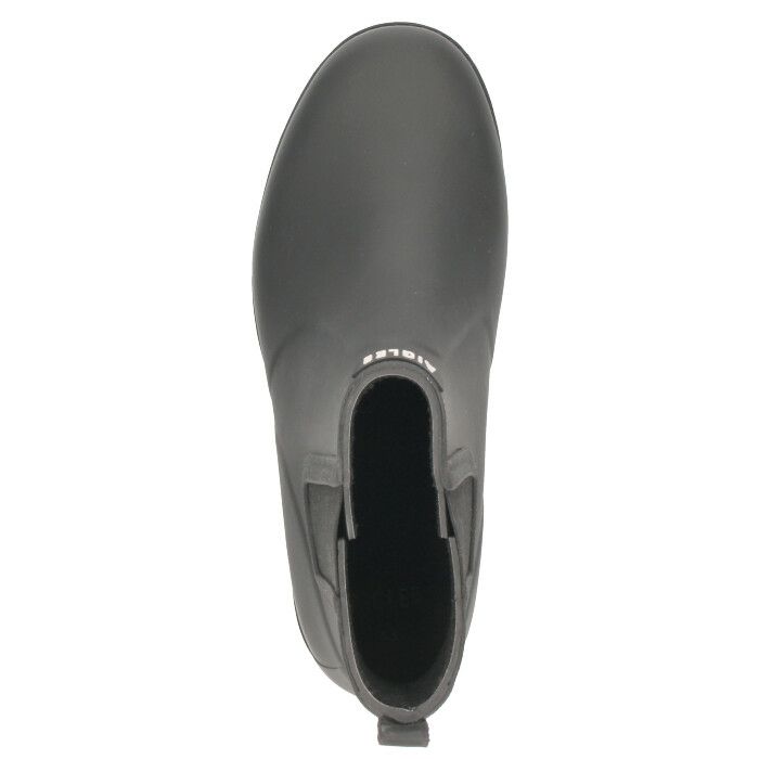 エーグル レインブーツ メンズ 長靴 AIGLE ラバーブーツ 防水 滑らない カーヴィル 2 黒 ノワール ブラック ショート丈 サイドゴアブーツ 防滑 ZZHNA60