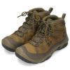 KEEN キーン メンズ トレッキング ハイキング 防水 レザー シューズ スニーカー ブーツ 登山 アウトドア 1026769 サーカディア ミッド ウォータープルーフ ブラウン ミッドカット 靴 本革