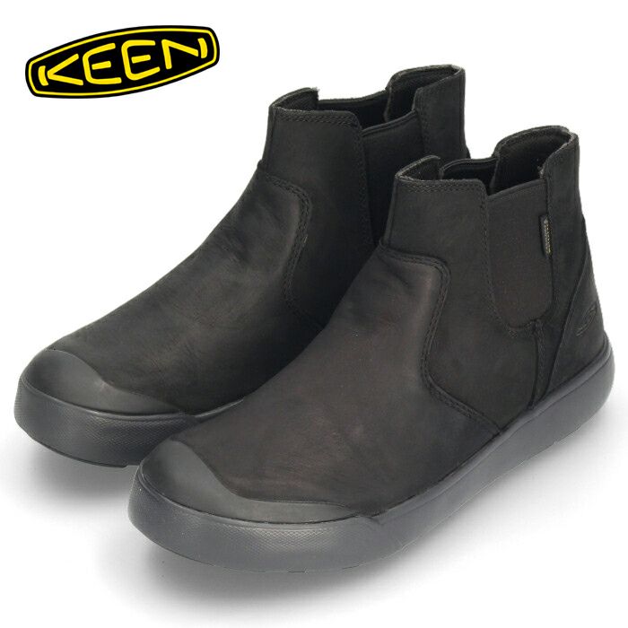 KEEN キーン ハイカットブーツ ブラック 毛羽立つ