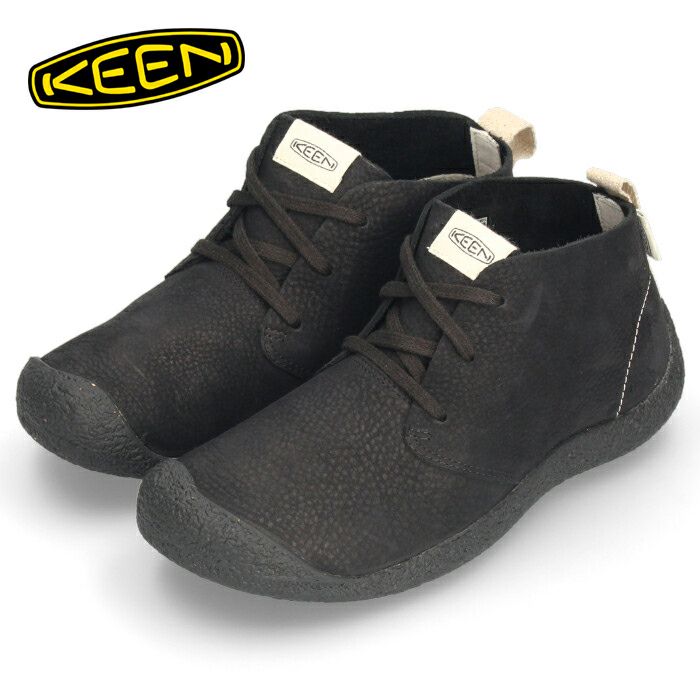 KEEN キーン メンズ ブーツ チャッカブーツ モージー チャッカ レザー 1026461 MOSEY CHUKKA LEATHER 黒 ブラック 靴 シューズ 本革 レザー カジュアルシューズ