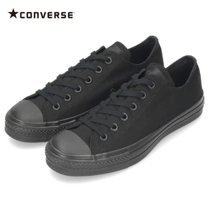 コンバース スニーカー メンズ オールスター キャンバス J OX ローカット 日本製 ブラックモノクローム made in japan CONVERSE 31307020