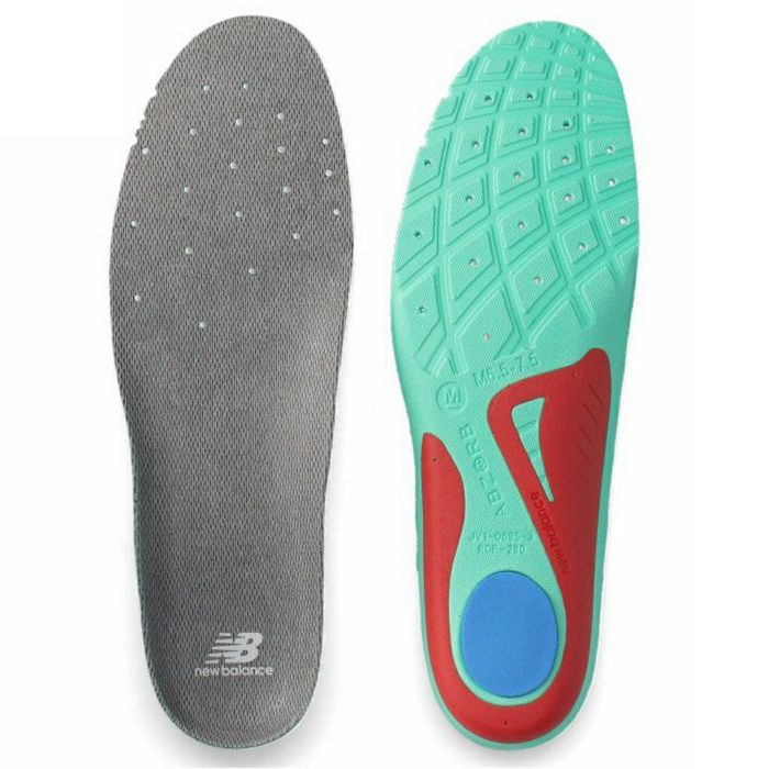 ニューバランス インソール サポーティブリバウンドインソール 中敷き メンズ レディース RCP280 GR スポーツ ランニング ウォーキング 衝撃吸収 new balance グレー 靴