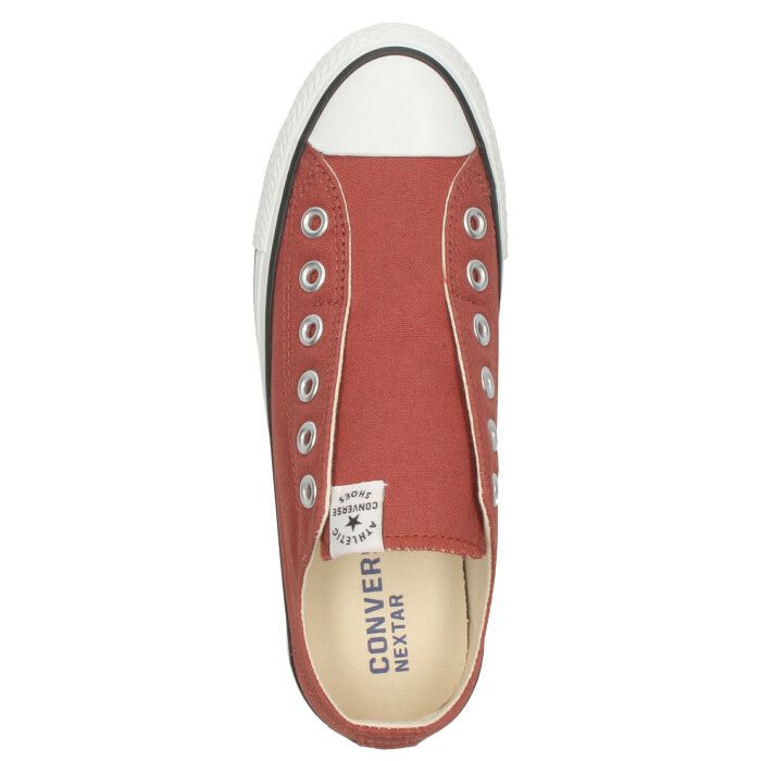 コンバース ネクスター レディース スニーカー 110 スリップ OX  ブリックレッド CONVERSE NEXTAR
