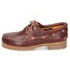 ティンバーランド モカシン メンズ アイコン スリーアイ クラシックラグ 50009 Timberland バーガンディ レザー 本革 シューズ デッキシューズ 