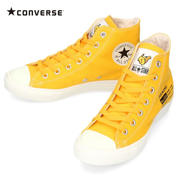 コンバース レディース スニーカー CONVERSE オールスター ライト ポケモン HI 31306260 ピカチュウ 軽量