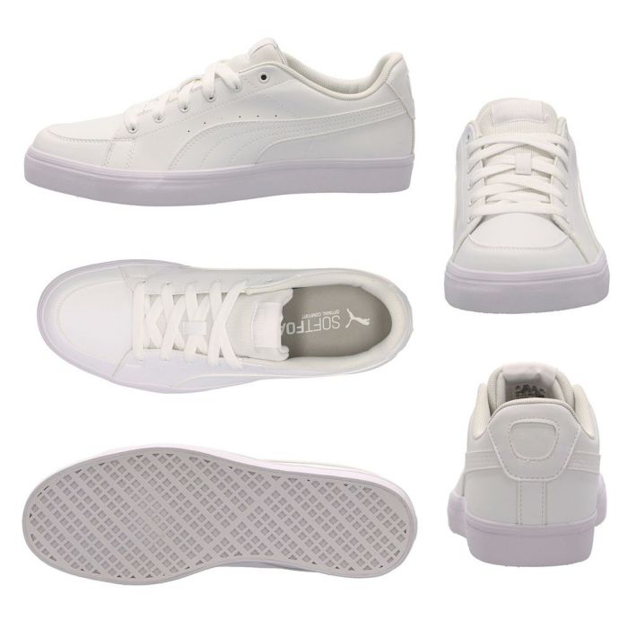 プーマ スニーカー 黒 白 V コート バルク レディース メンズ PUMA シンプル 通勤 通学 クッション V Court Vulc 389907 V Court Vulc EB 389908