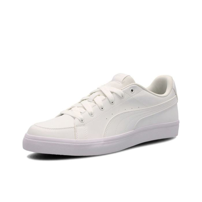 プーマ スニーカー 黒 白 V コート バルク レディース メンズ PUMA シンプル 通勤 通学 クッション V Court Vulc 389907 V Court Vulc EB 389908